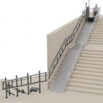 Качественный наклонный поворотный подъемник для МГН на заказ | УКРЛИФТ-СЕРВИС
