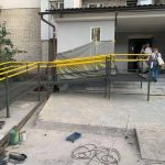 Безопасный пандус стационарный с перилами | УКРЛИФТ-СЕРВИС