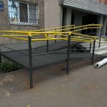 Качественно изготовлен стационарный пандус из металла на заказ | УКРЛИФТ-СЕРВИС