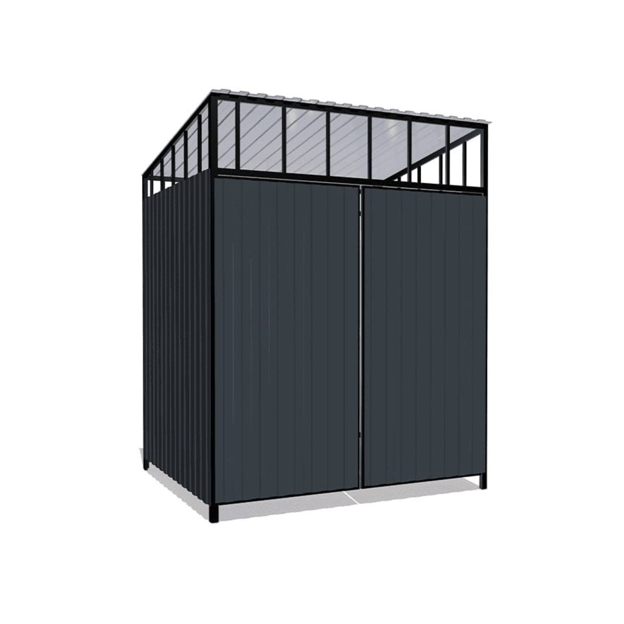 Мусорный навес на 1 контейнер