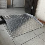 Міцний пандус для інвалідів приставний з регулюванням висоти | УКРЛІФТ-СЕРВІС