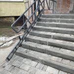 Якісний пандус металевий відкидний для інвалідних та дитячих візків легкий | УКРЛІФТ-СЕРВІС