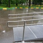Міцний стаціонарний металевий пандус | УКРЛІФТ-СЕРВІС