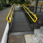 Міцний стаціонарний пандус із металу на замовлення | УКРЛІФТ-СЕРВІС