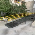 Якісний пандус стаціонарний з поручнями | УКРЛІФТ-СЕРВІС