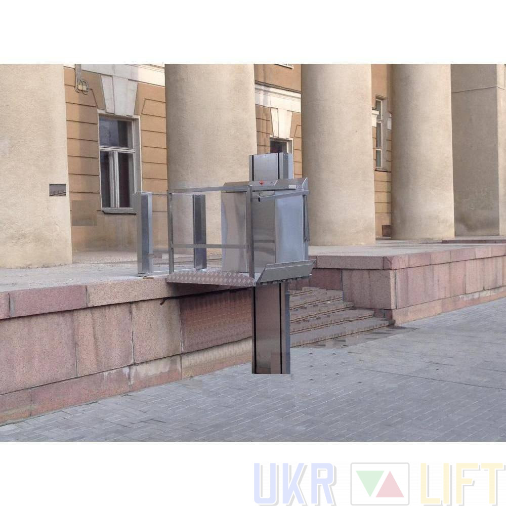 Безпечний вертикальний підйомник для осіб з інвалідністю | УКРЛІФТ-СЕРВІС