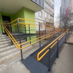 Зносостійкий пандус стаціонарний металевий | УКРЛІФТ-СЕРВІС