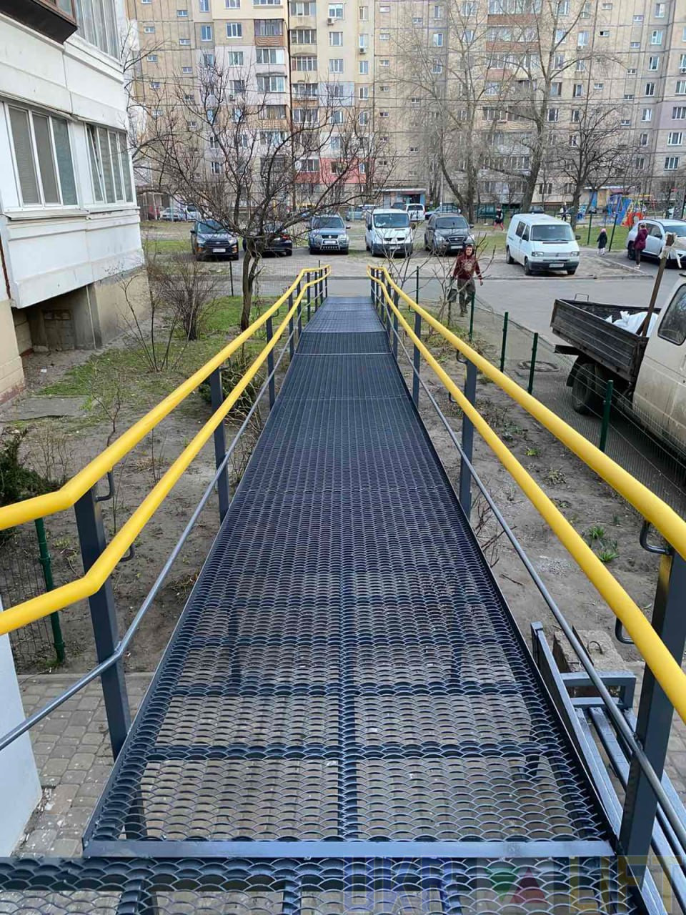 Сертифікований пандус для інвалідів стаціонарний від виробника | УКРЛІФТ-СЕРВІС