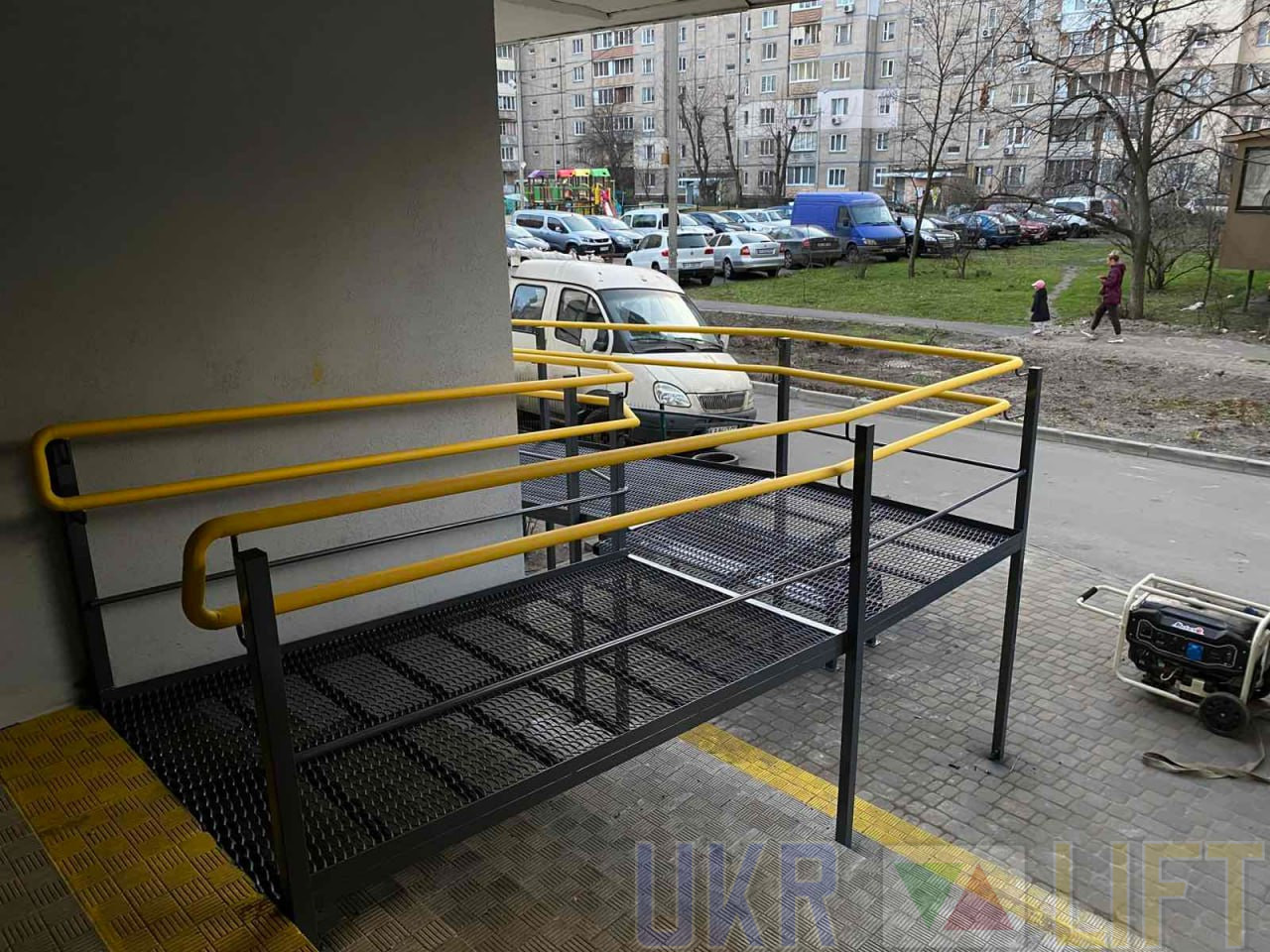 Міцний пандус для інвалідів стаціонарний від виробника | УКРЛІФТ-СЕРВІС