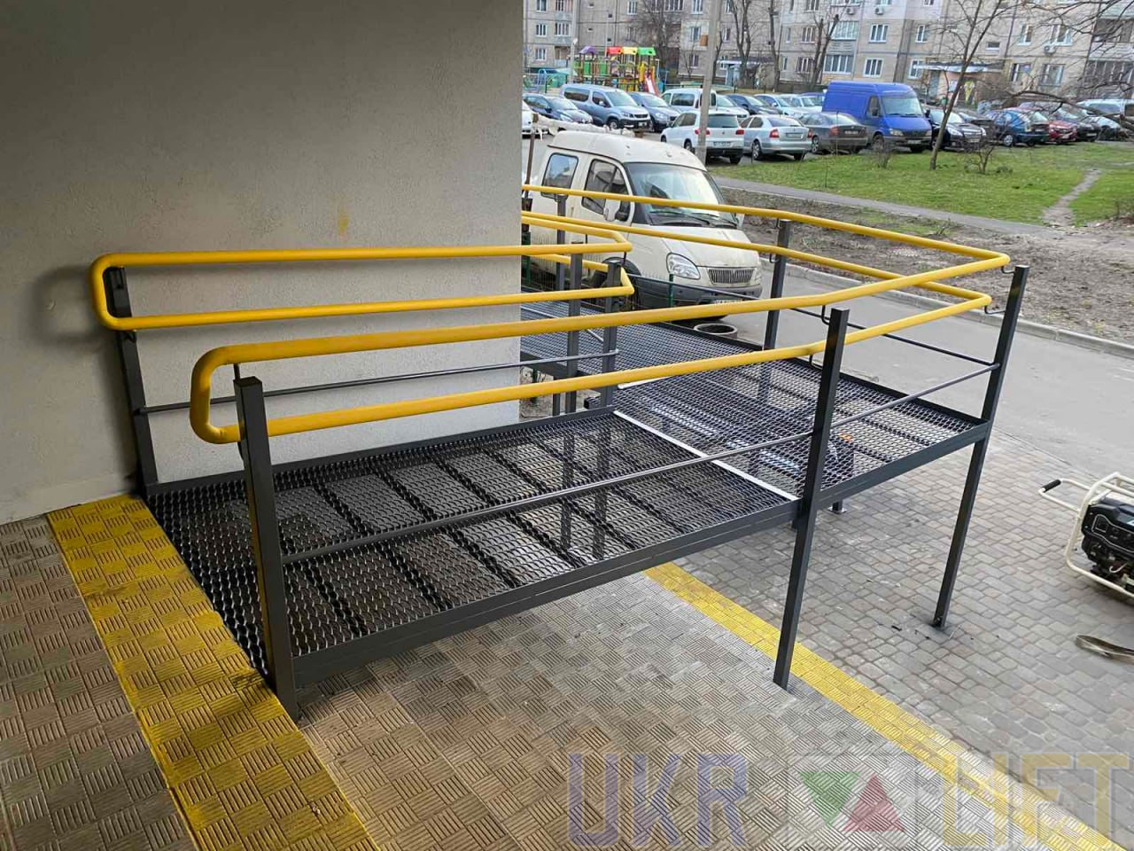 Якісний пандус для інвалідів стаціонарний від виробника | УКРЛІФТ-СЕРВІС