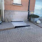 Якісний стаціонарний пандус з нержавіючої сталі без перил | УКРЛІФТ-СЕРВІС