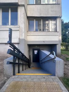 Похилий підйомник для входу в укриття ПП-150 зовні | УКРЛІФТ-СЕРВІС