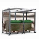 Контейнерний майданчик міні з ручним відкриванням | УКРЛІФТ-СЕРВІС