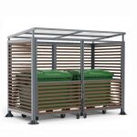 Контейнерний майданчик міні з ручним відкриванням | УКРЛІФТ-СЕРВІС